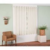 Cortinas para Sala e Quarto Bella Janela Seda Amassada